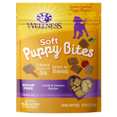 Wellness Soft Puppy Bites Lamb & Salmon 3oz