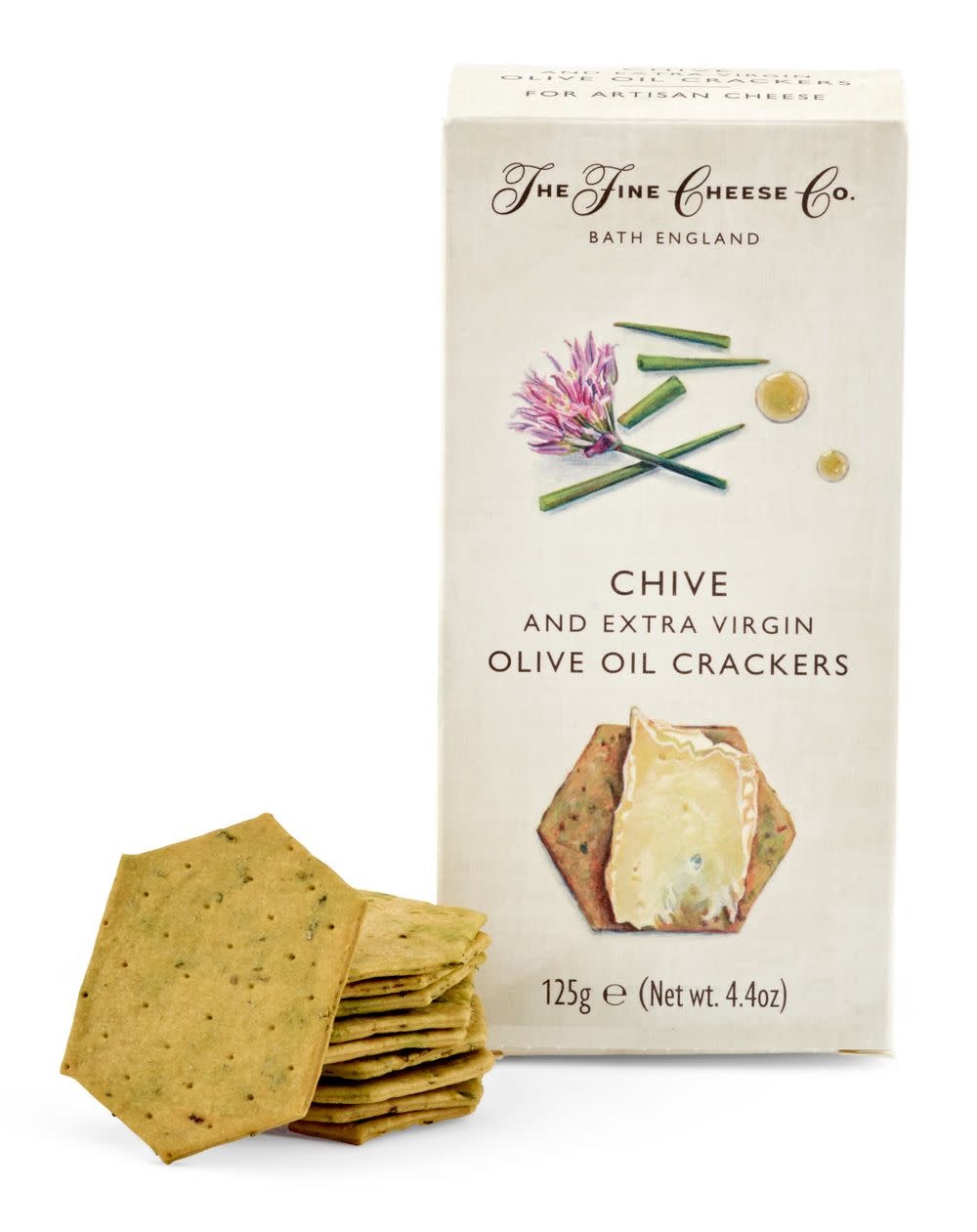 Fine Cheese Co Fine Cheese Co - Extra Virgin Olive Oil Crackers Chives