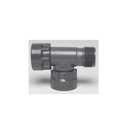 Dura Plastic Products Dura Plastic - Manifold System Tee - Swivel x MIPT x Swivel