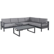 Beta Patio Lounge Set - Grey
