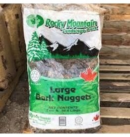 Rocky Mountain Landscape Bark Large Fir Nuggets - 2 cu ft Bag