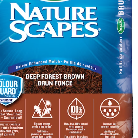 Naturescapes Naturescapes Brown Mulch 42.5L Bag