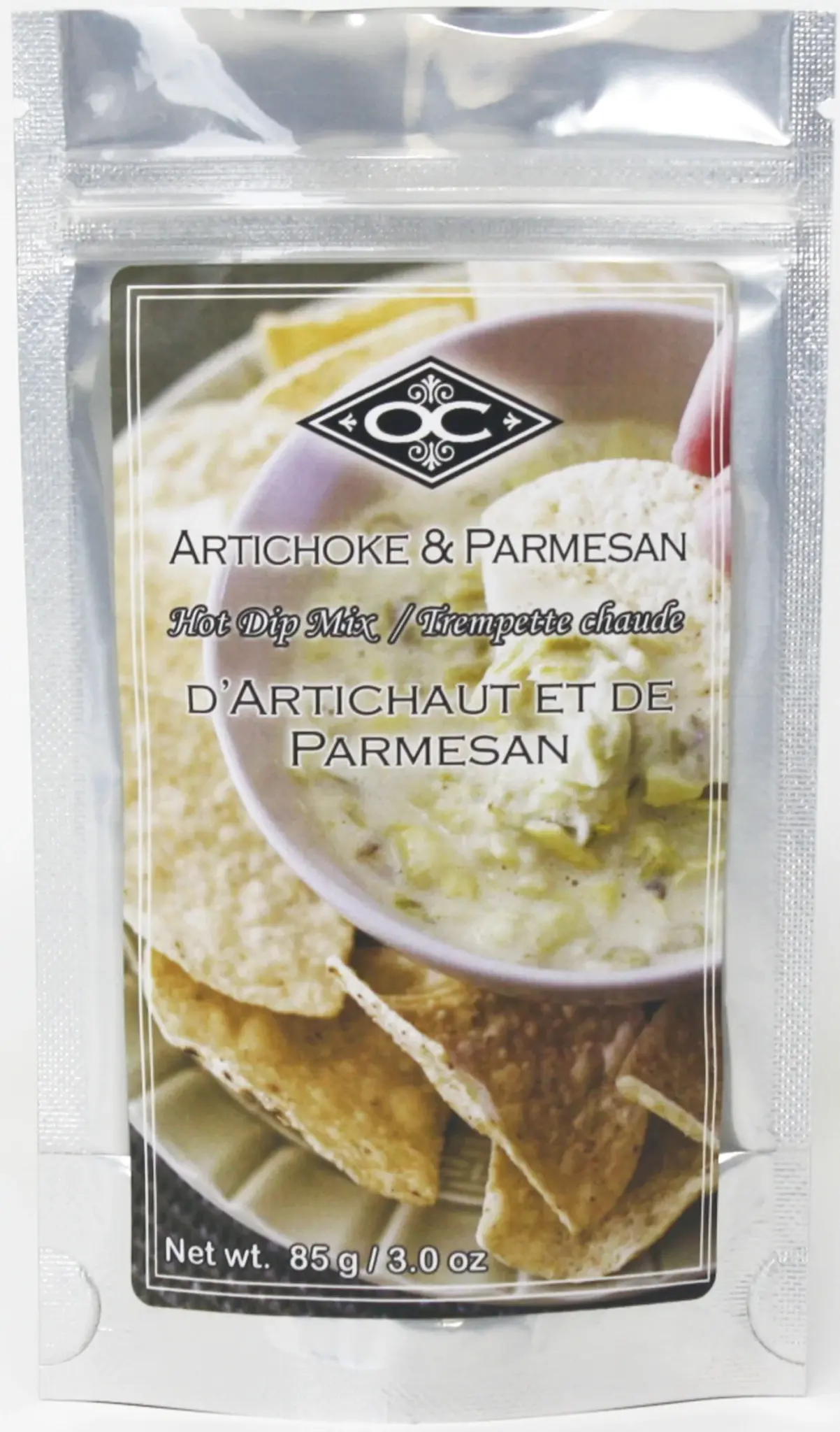 Orange Crate Food Co Hot Dip Mix - 85g Foil Artichoke & Parmesan