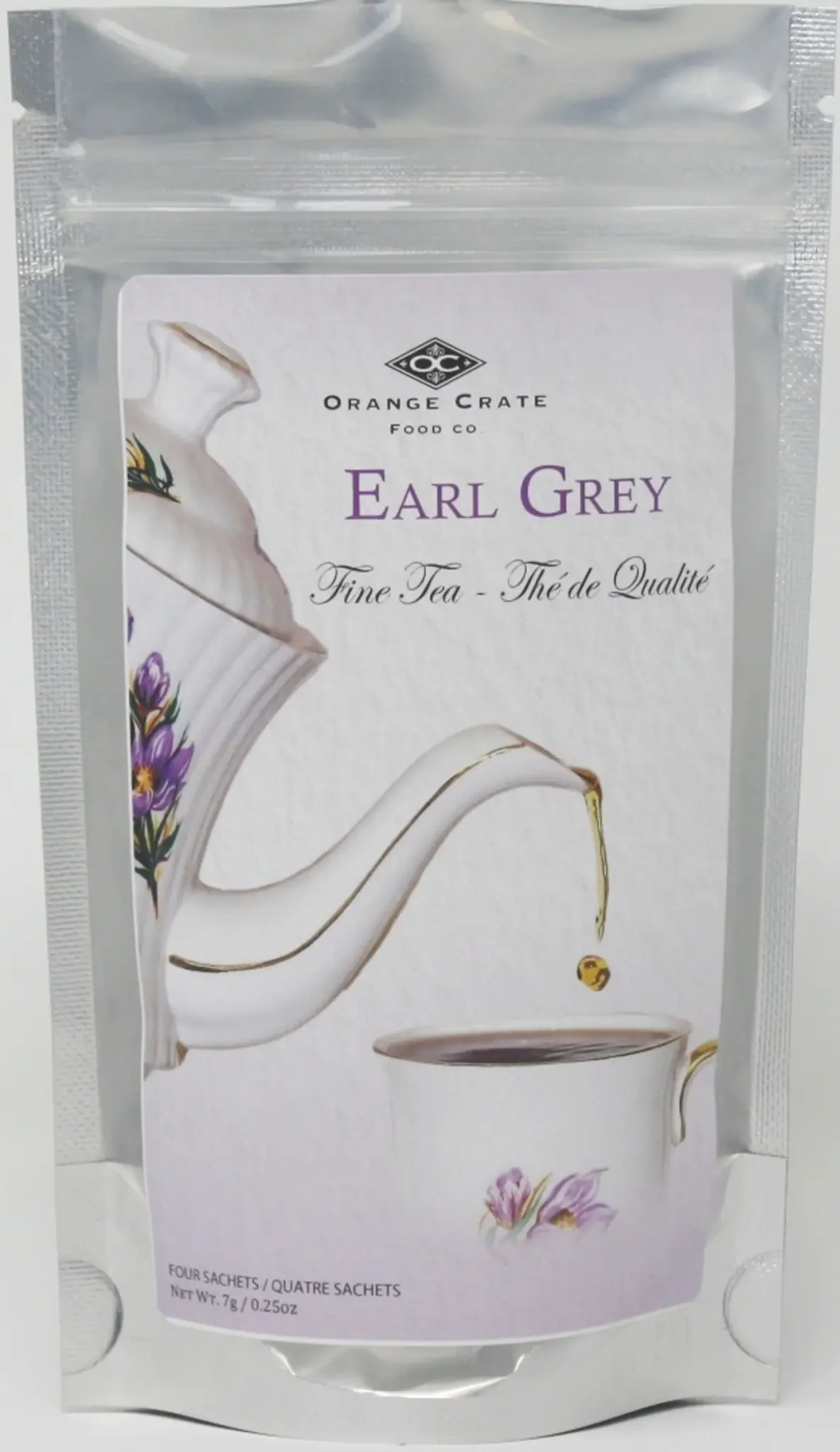 Orange Crate Food Co Earl Grey  - Fine Tea - 8 sachets
