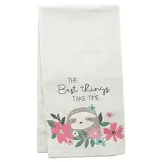 Karma Flora Tea Towel