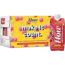 Flow Hydration Flow Water - Vitamin Infused - Organic Cherry - Box of 12