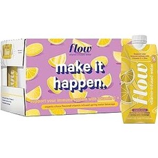 Flow Hydration Flow Water - Vitamin Infused - Organic Citrus Box of 12
