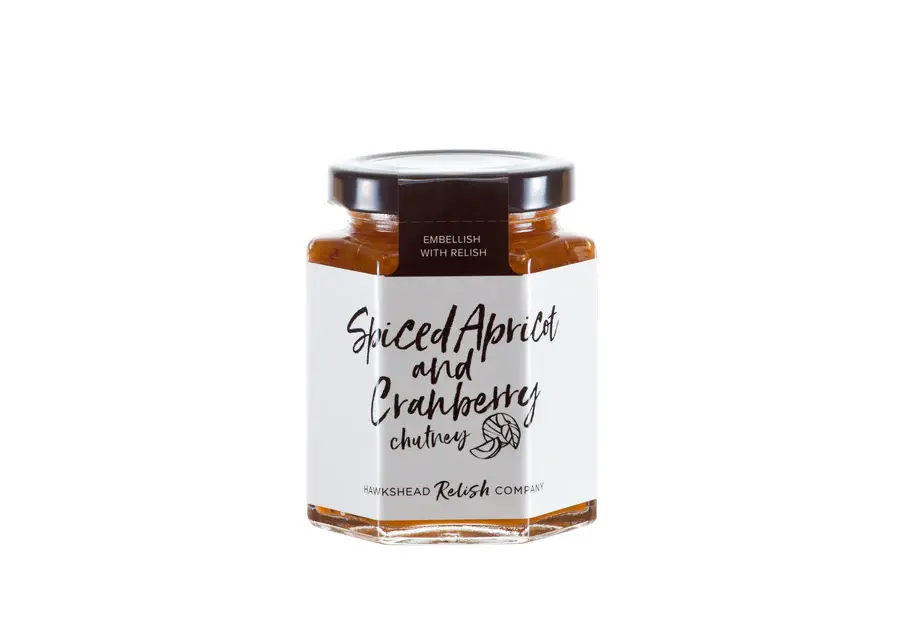 Hawkshead Hawkshead Relish Spiced Apricot & Cranberry 215g - single