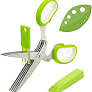 Herb Scissors with Comb Stainless