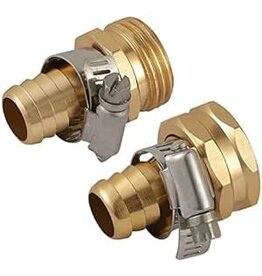 Holland Greenhouse Holland Greenhouse - Solid Brass Hose Repair Female Coupling 1/2''