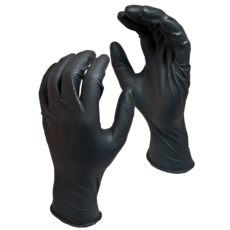 Watson Gloves Watson Gloves - Monkeywrench 10 Pk, 8mil 11" Black