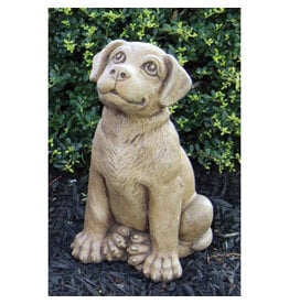 Massarelli's Garden Statue - Puppy Labrador Retiever 13"