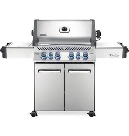 Napoleon Prestige 500 with Infrared Rear and Side Burners - Natural Gas - Stainless Steel