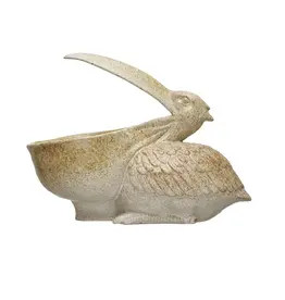 Stoneware Pelican Planter
