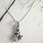 Sterling Silver Mermaid Necklace