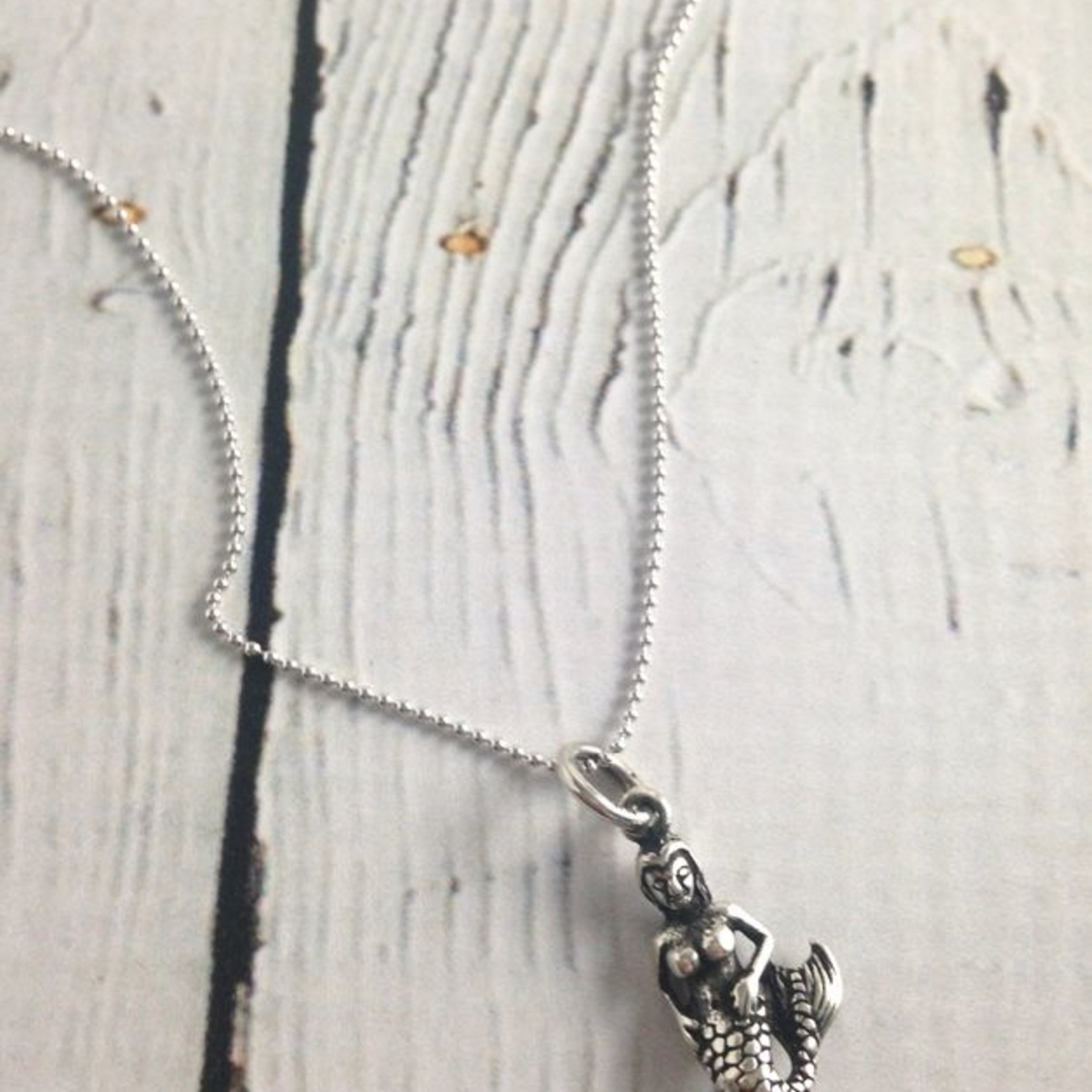 Sterling Silver Mermaid Necklace
