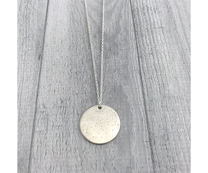 Goldia Sterling Silver Satin Finish Diamond Cut Megaphone Pendant Goldia Sterling Silver Satin Finish Diamond Cut Megaphone Pendant