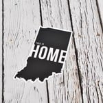 Indiana This Is Home Sticker