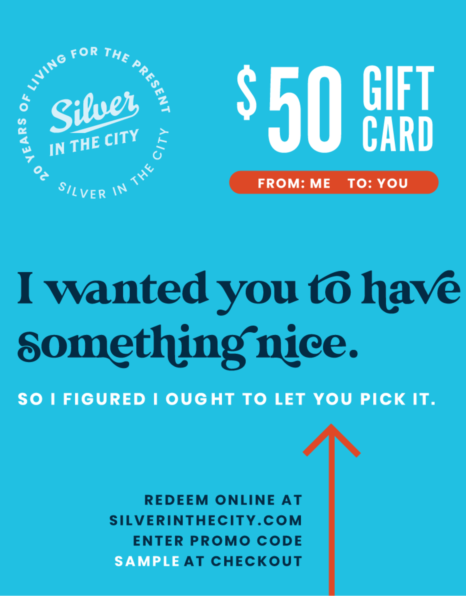 Send a Silver in the City e-Gift Card today! - Silver in ...