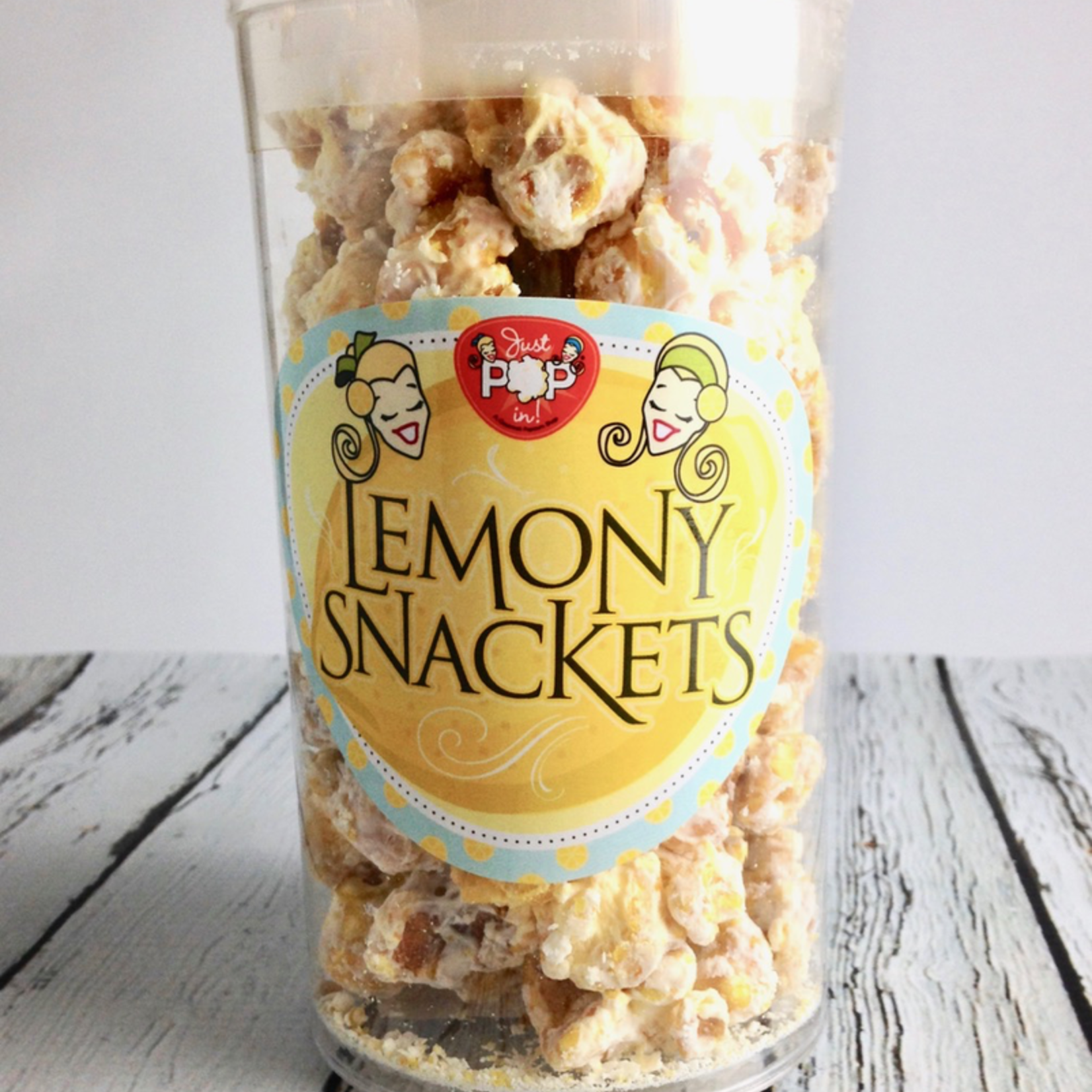 Small Bag of Just Pop In! Lemony Snackets Popcorn