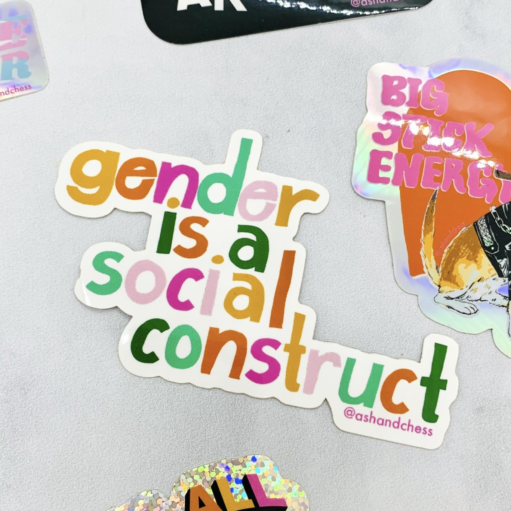 Gender is a Social Construct Sticker