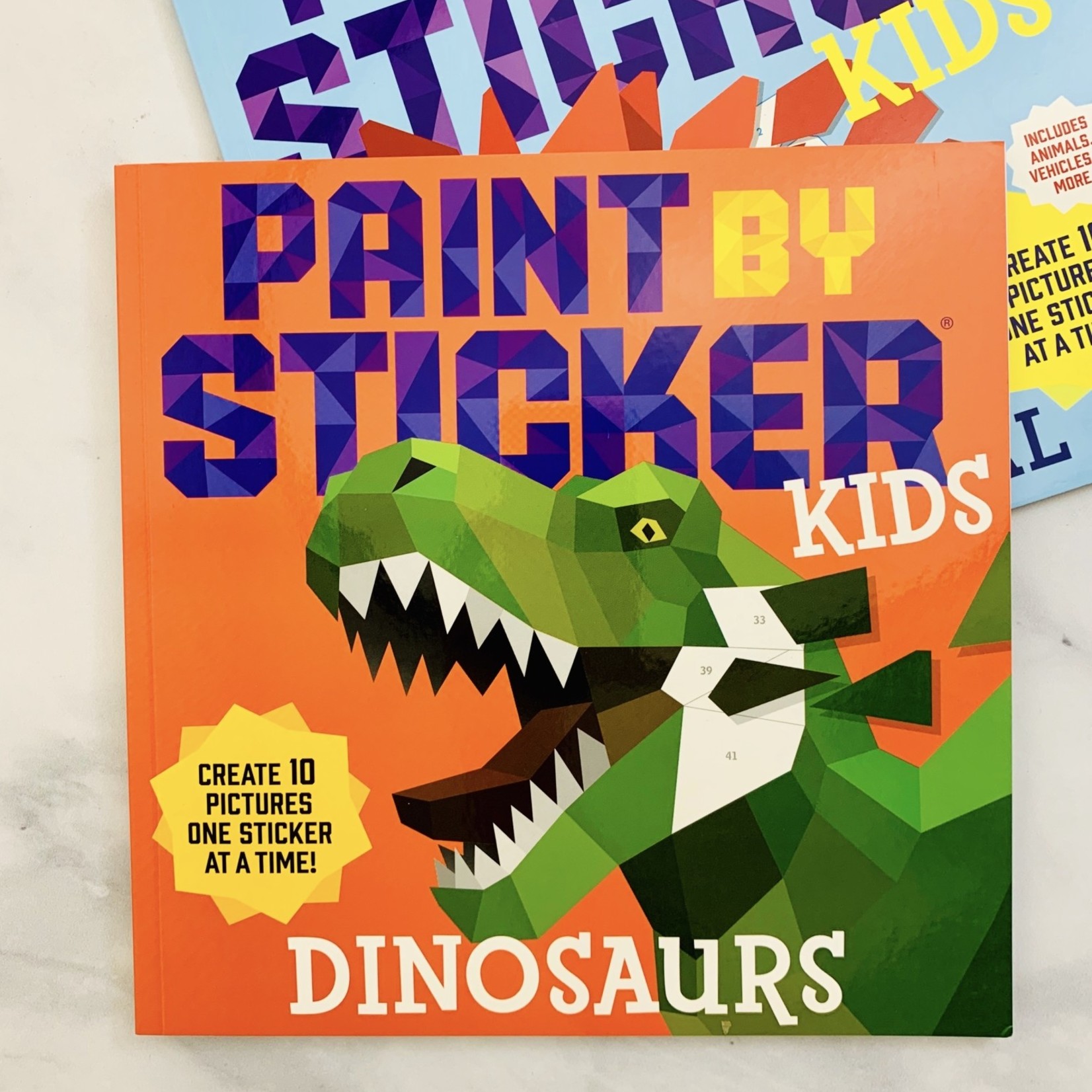 Kids Paint by Sticker Books
