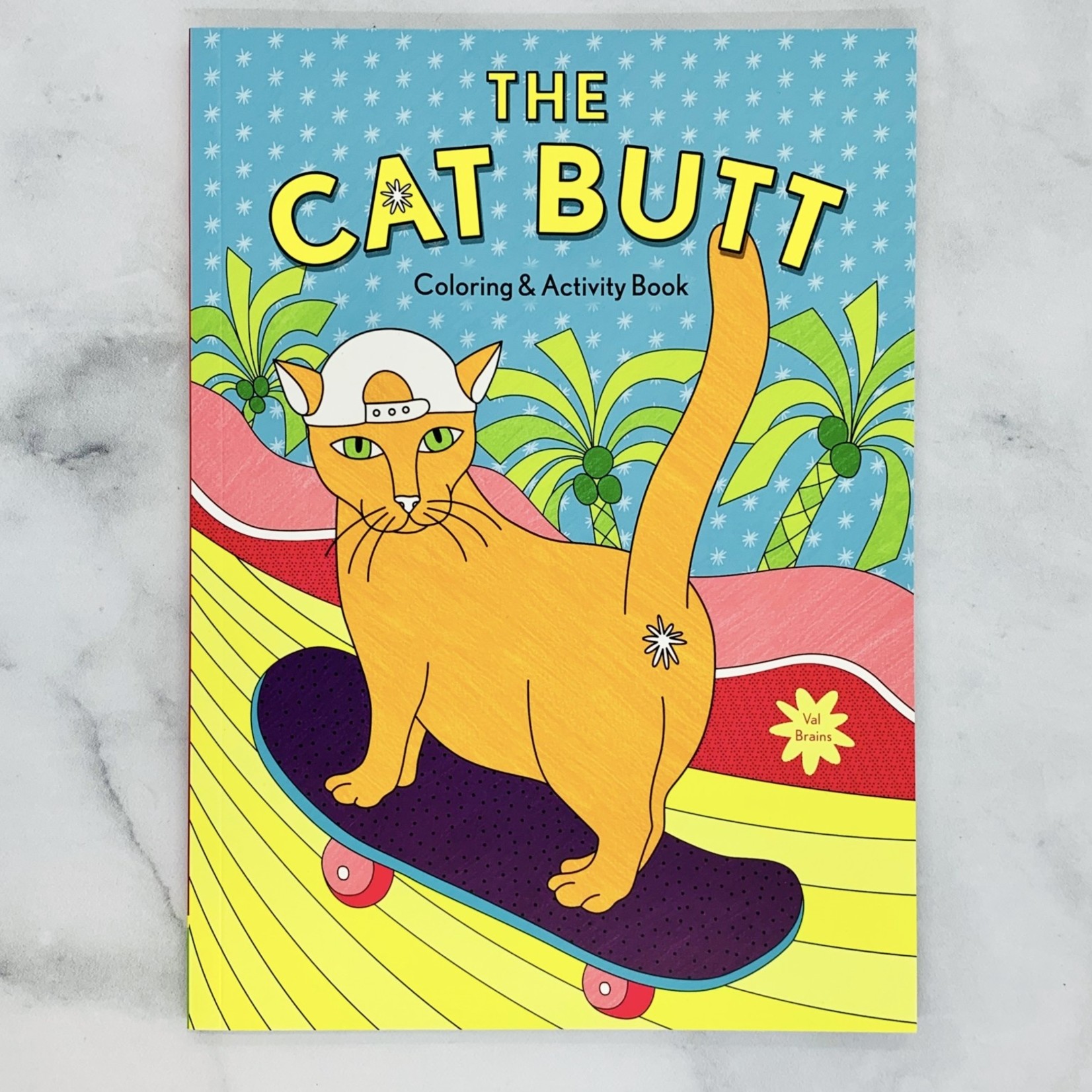 Cat Butt Coloring and Activity Book
