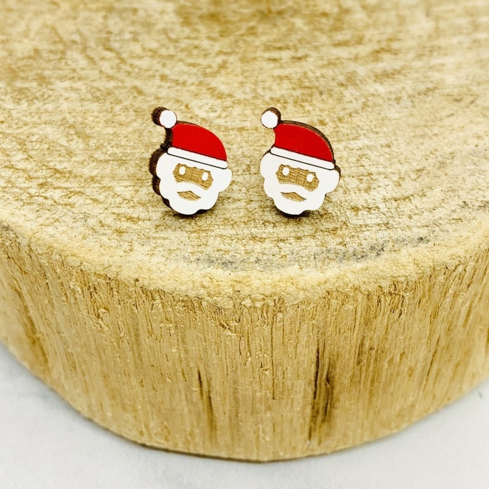 Holiday Lasercut Wood Earrings