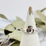 Heavy Silver Claddagh Ring