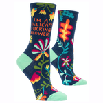 Delicate F-cking Flower Women’s Crew Socks