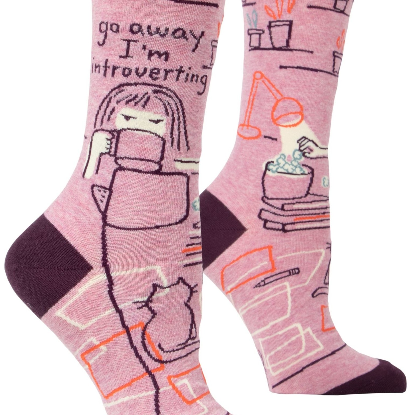 Go Away Introverting Women’s Crew Socks