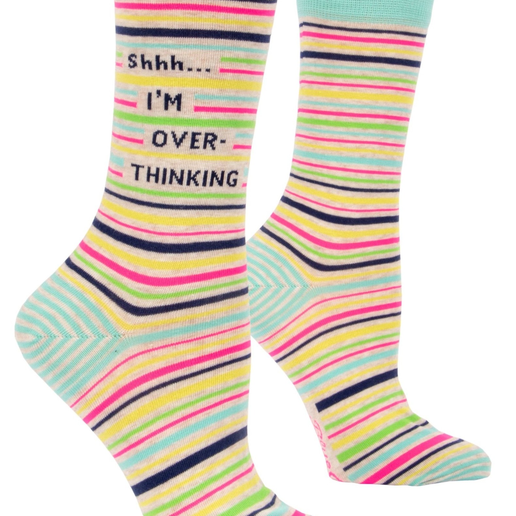 Shhh… I’m Overthinking Women’s Crew Socks