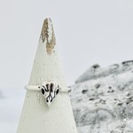 Nina Designs Small Bird Skull Ring