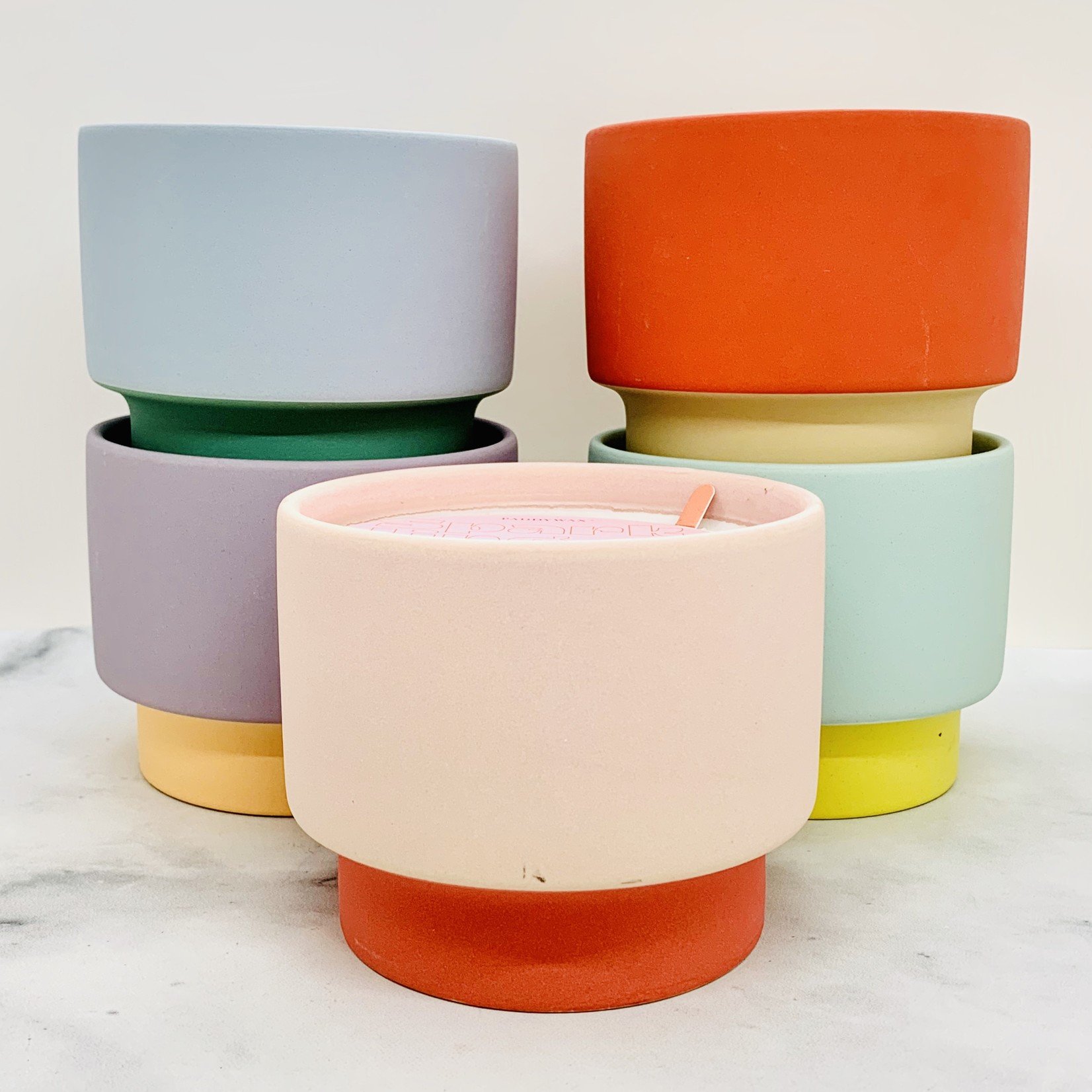 Color Block Paddywax 16 oz. Candles: