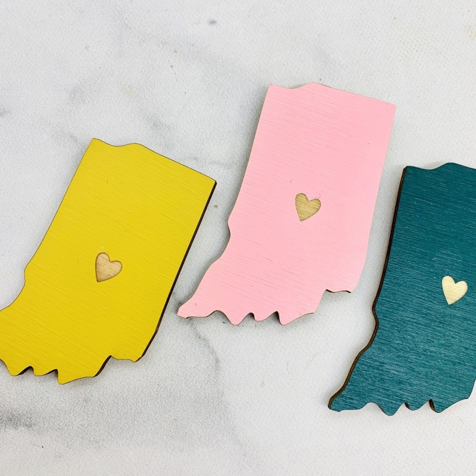 Indiana Heart Magnets
