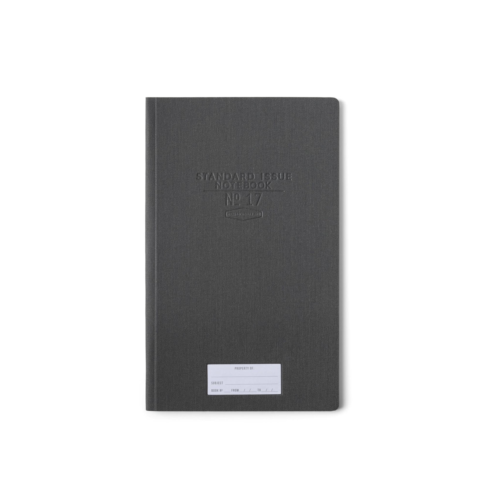 Standard Issue Tall Notebook No.17