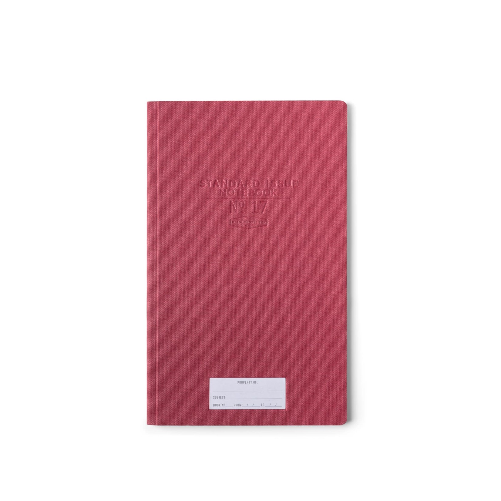 Standard Issue Tall Notebook No.17
