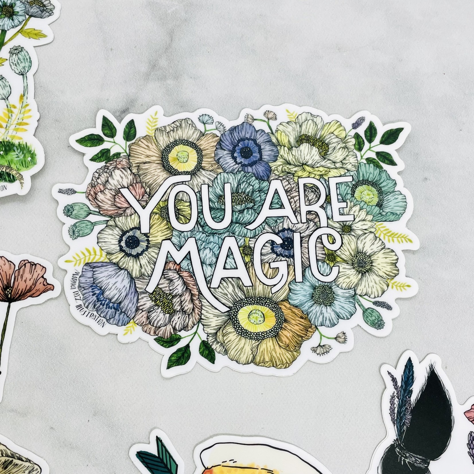 Marika Paz Illustration You are Magic Sticker