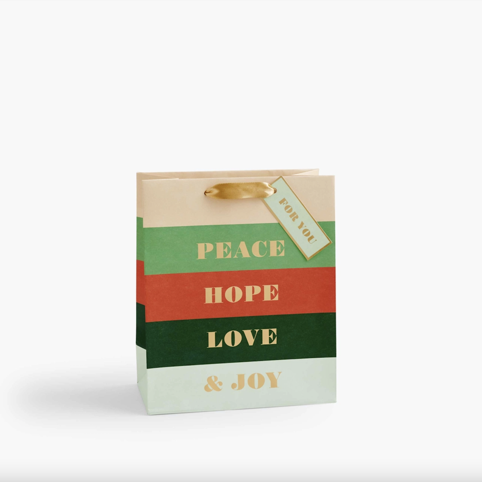 Peace & Joy Holiday Gift Bag