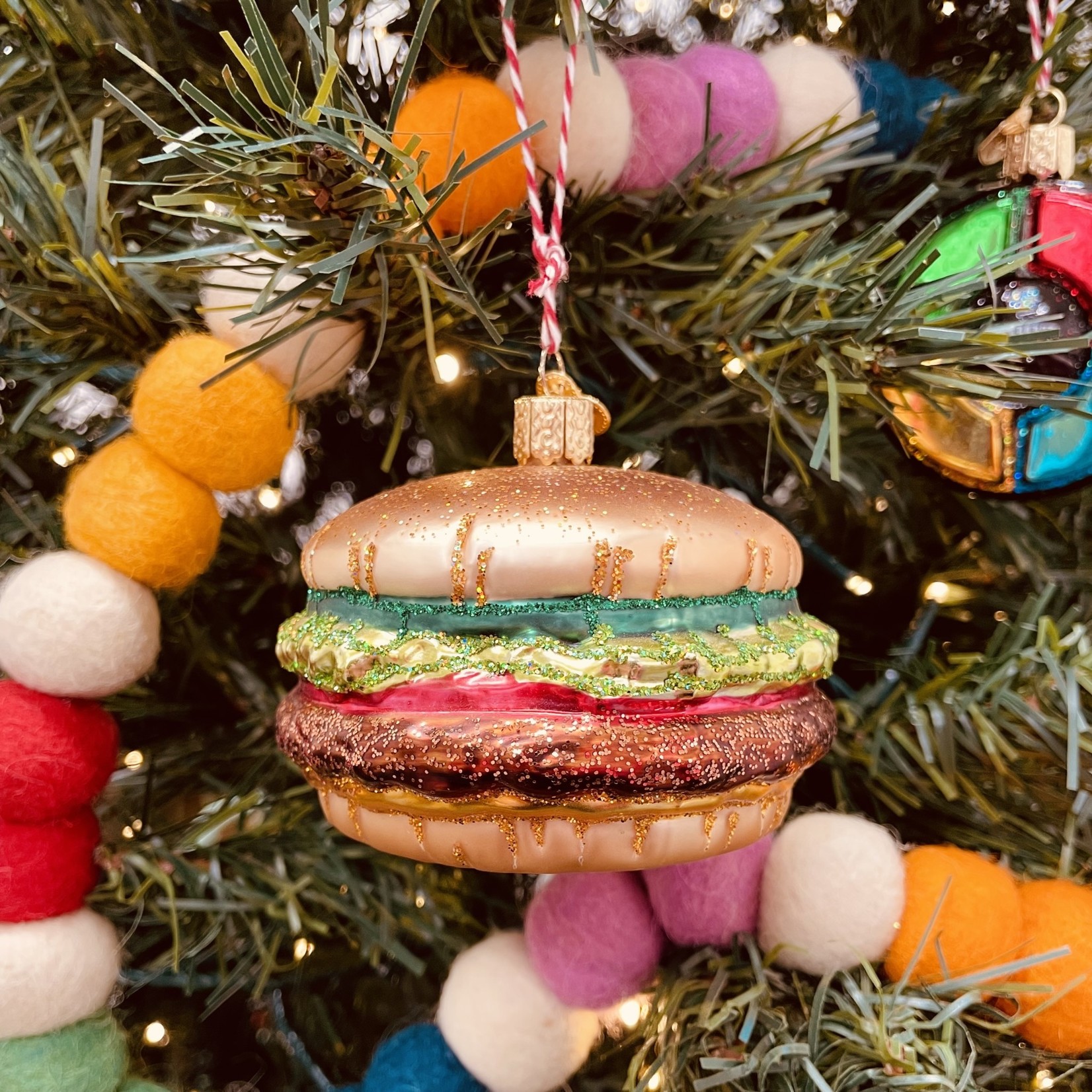Cheeseburger Ornament (hamburger)