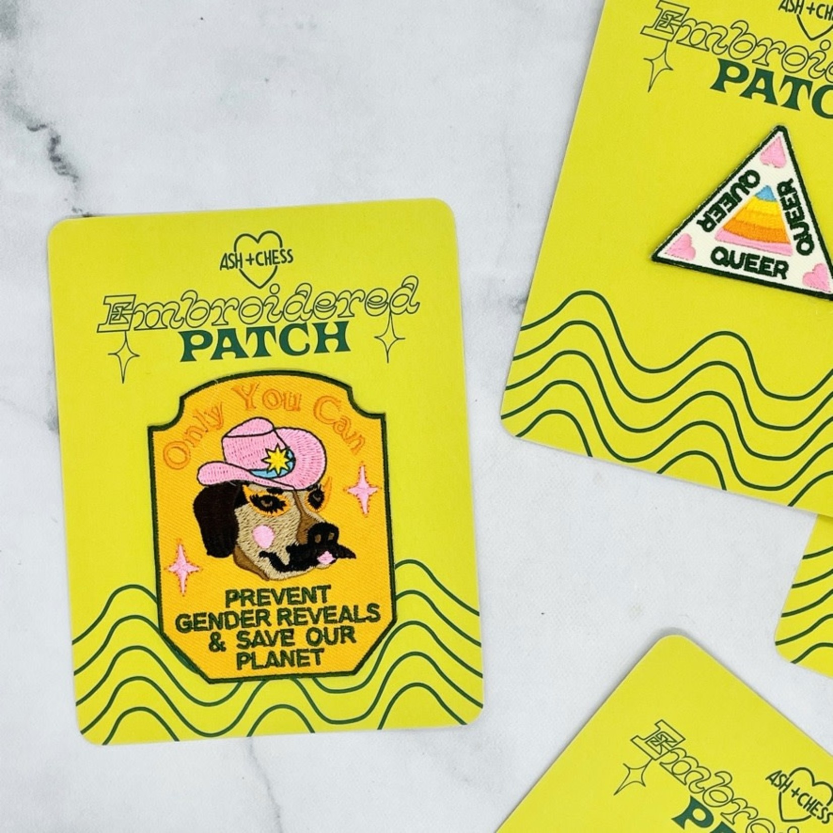 Ash + Chess Patch - Silver in the City