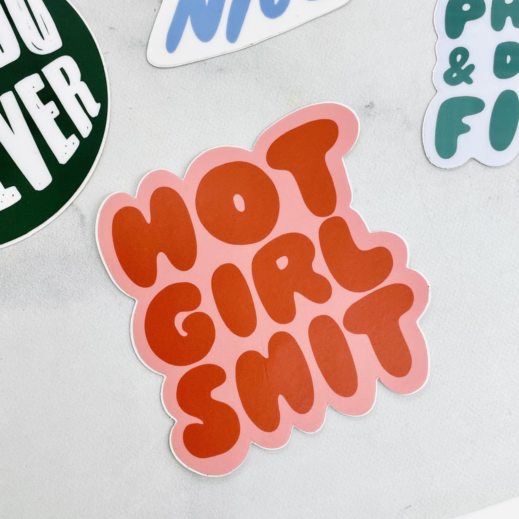 Craft Boner Hot Girl Shit Sticker
