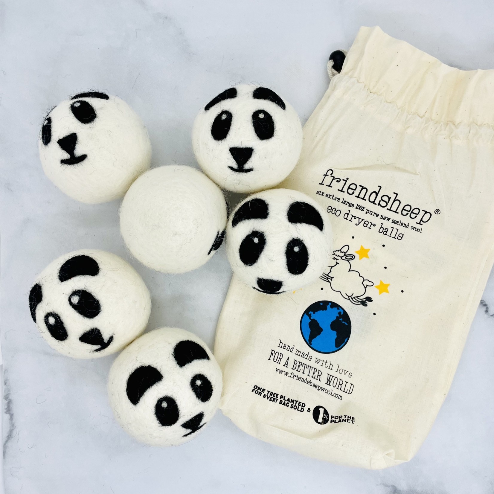 Panda Dryer Balls 