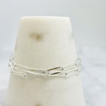 Judy Brandon Jewelry Sterling silver double strand bracelet