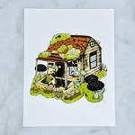 Marika Paz Illustration Mushroom House Print 8.5" x 11"