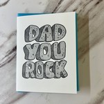 Dad You Rock Card