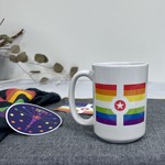 Rainbow Indy Flag Coffee Mug