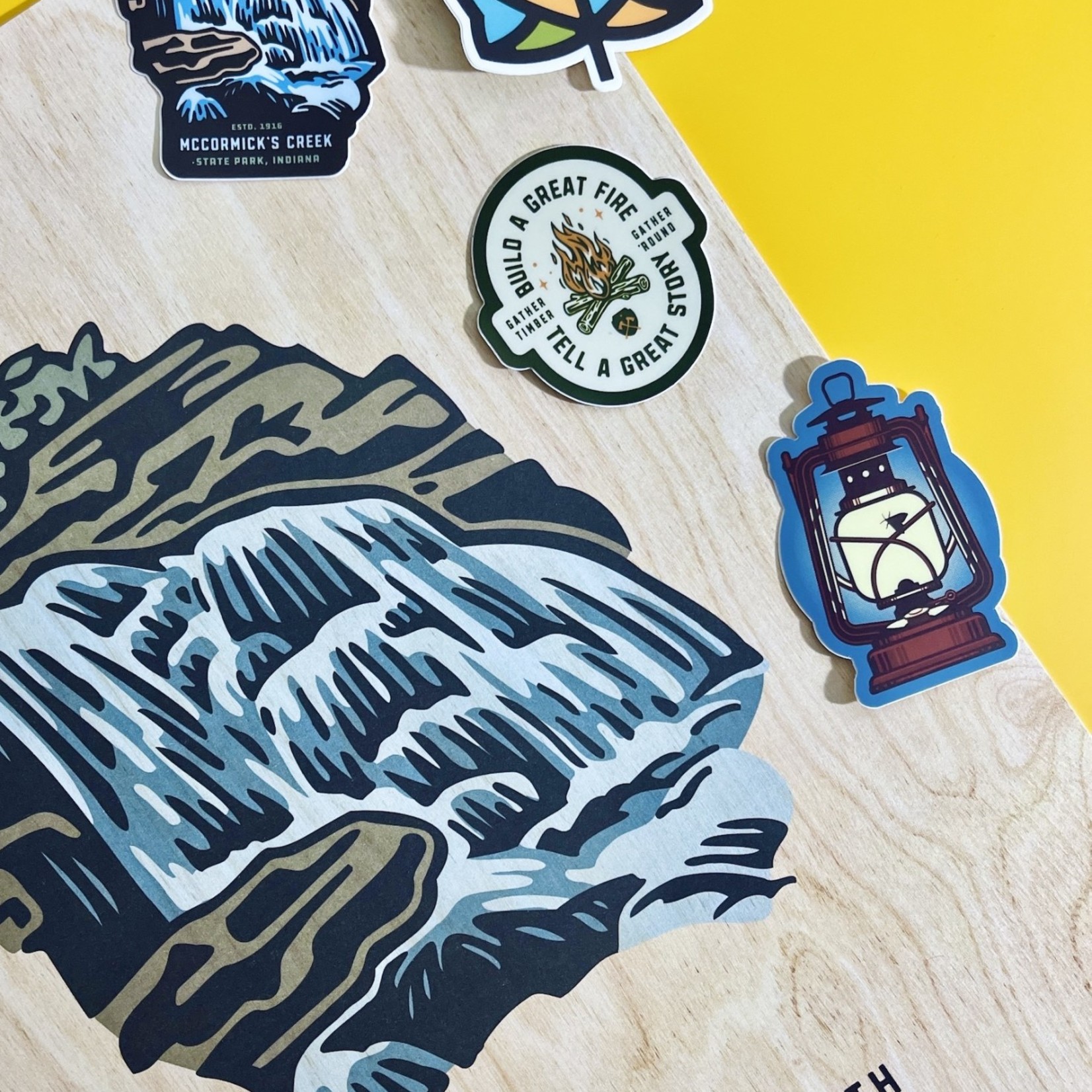 Timber Design Co Nature Lover Sticker by Timberjack Designs DNO