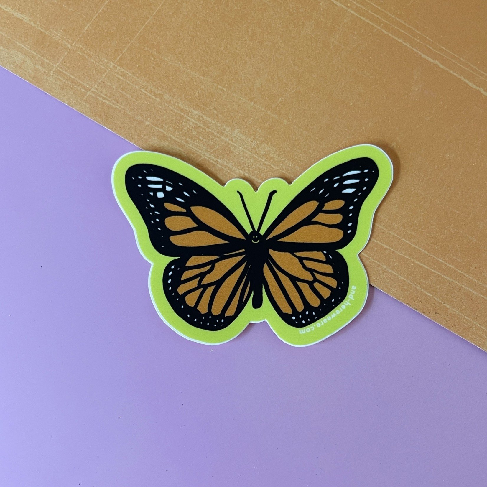 Monarch Butterfly sticker