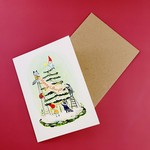 Marika Paz Illustration Merry & Bright holiday card